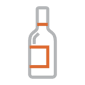 Cylindrical packaging labelling icon